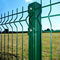 Folding Curved PVC Coated Steel Wire Fencing , Heavy Gauge Wire Fence Panels For School supplier